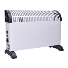 Elektromos konvektoros fűtőtest 750/1250/2000W időzítő/TURBO/termosztát