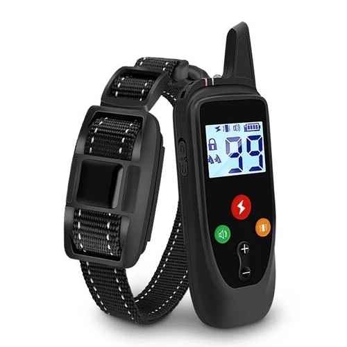 Elektromos kutyakiképző nyakörv 52cm 500m 3,7V 300 mAh IP67