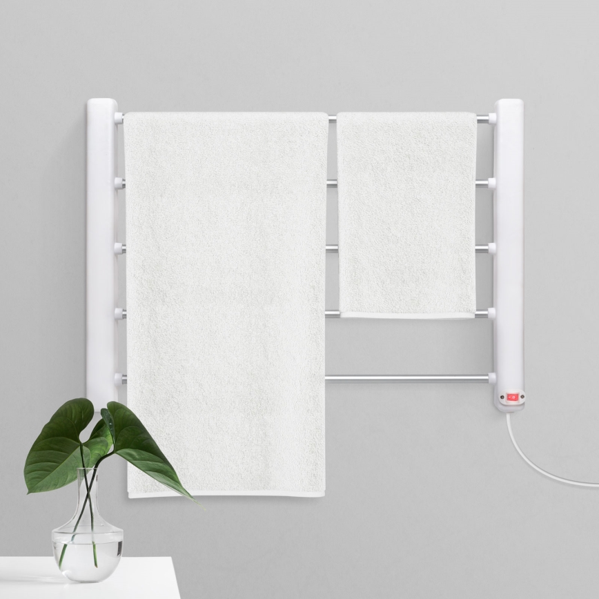Elektromos törölközőszárító 65W/230V 60x43,2 cm IPX1 fehér