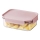 Élelmiszerdoboz CLASSIC PLUS 420 ml rózsaszín/átlátszó