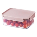 Élelmiszertároló doboz CLASSIC PLUS 1,65 l rózsaszín/átlátszó