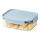 Élelmiszertároló doboz CLASSIC PLUS 420 ml kék/átlátszó