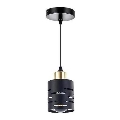 ELEN függőlámpa kábelen 1xE27/35W/230V fekete/arany