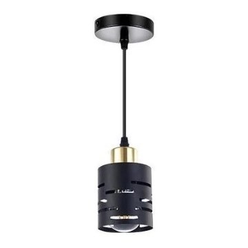 ELEN függőlámpa kábelen 1xE27/35W/230V fekete/arany