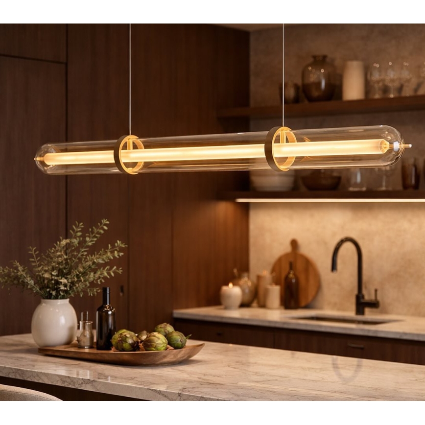 ELIANA LED csillár kábelen LED/34W/230V arany