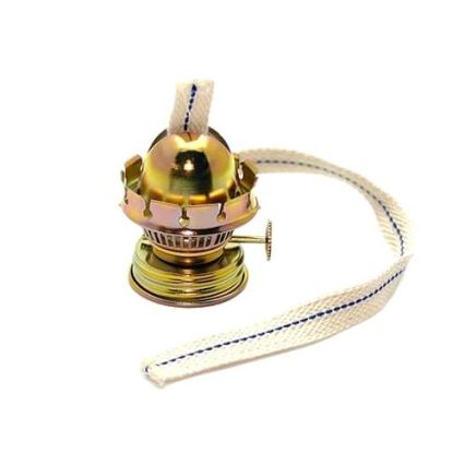 Petroleumlámpa Eliška 20 cm erdei zöld