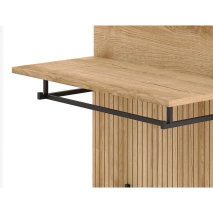 Előszobafal KLEO barna/fehér