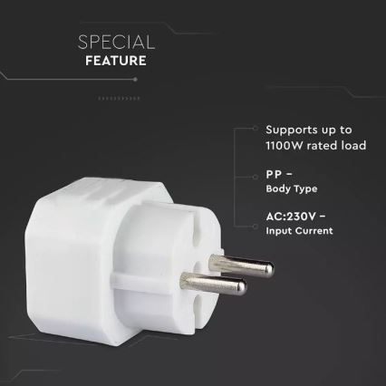 Elosztó 2x2,5A/230V