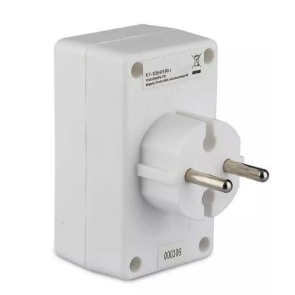 Elosztó 4x2,5A/230V