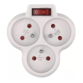 Elosztó kapcsolóval 3x10A/230V