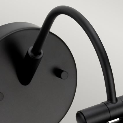 Elstead ALTON-PL-S-BLK - LED Kép megvilágítás ALTON LED/6W/230V fekete