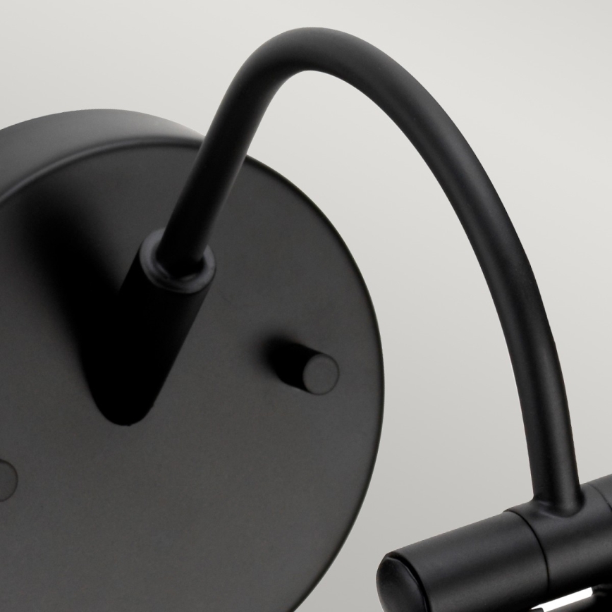 Elstead ALTON-PL-S-BLK - LED Kép megvilágítás ALTON LED/6W/230V fekete