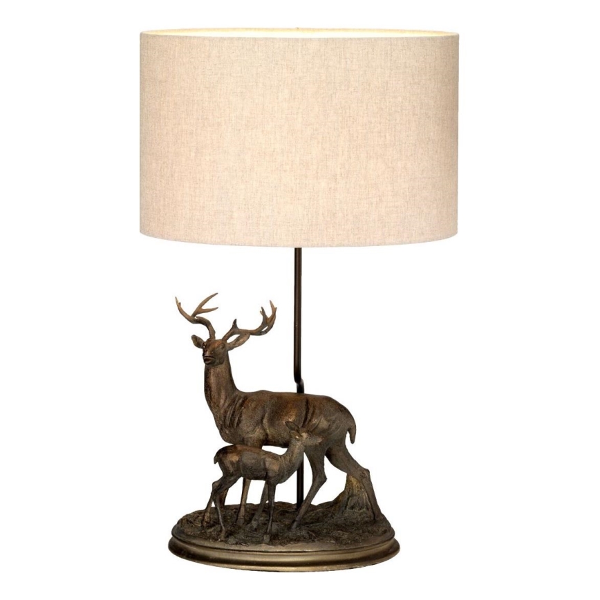 Elstead - Asztali lámpa AMELIA 1xE27/40W/230V bronz