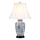 Elstead - Asztali lámpa BLUE GINGER JAR 1xE27/60W/230V