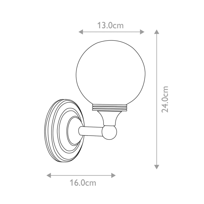 Elstead - LED Fürdőszobai fali lámpa AUSTEN 1xG9/3W/230V IP44