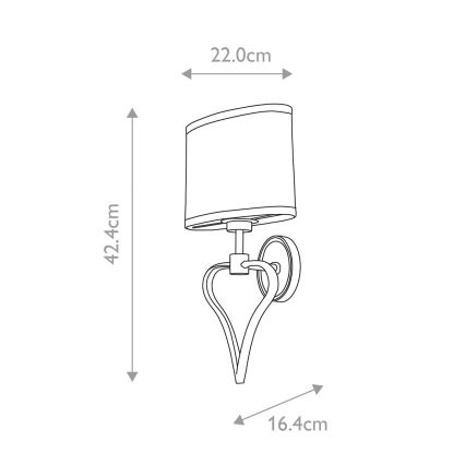 Elstead - LED fürdőszobai lámpa 1xG9/3W/230V + LED/1W IP44