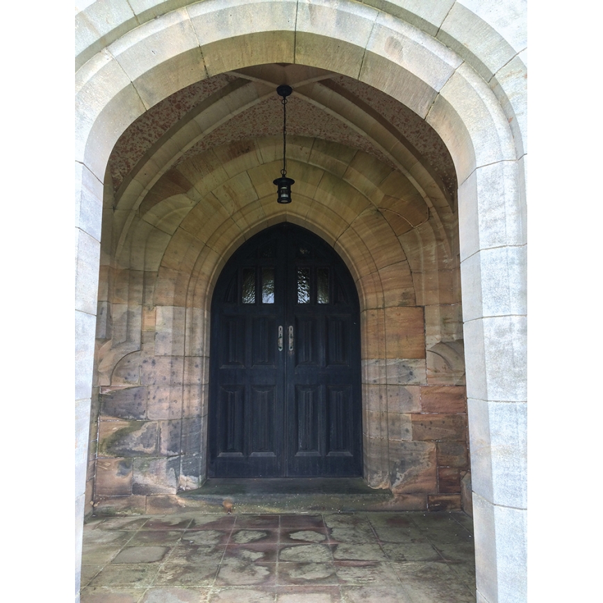 Elstead BL21B-BLACK - Kültéri csillár HEREFORD 1xE27/100W/230V IP43