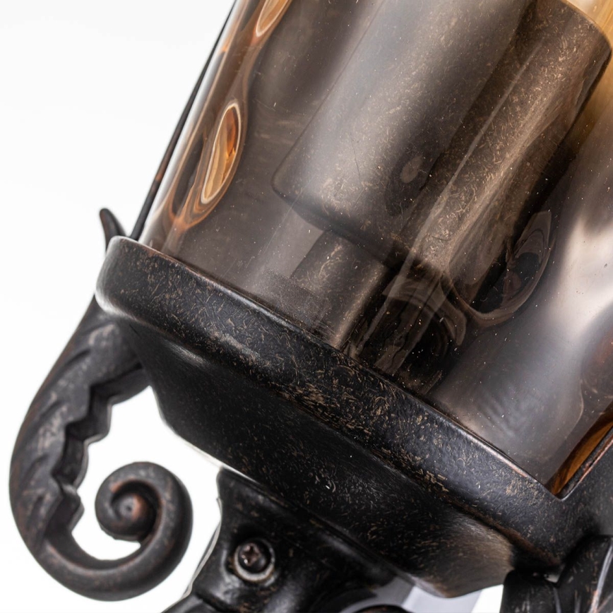 Elstead - BALTIMORE kültéri fali lámpa 1xE27/60W/230V IP44, bronz