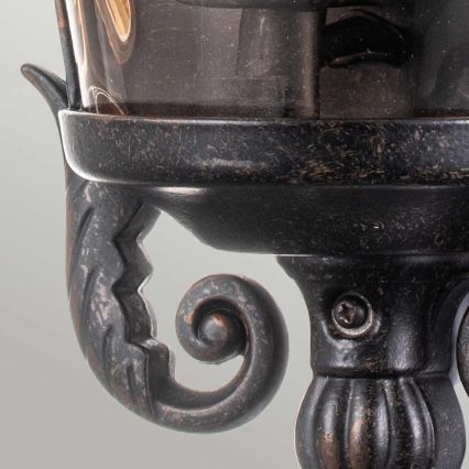 Elstead - BALTIMORE kültéri fali lámpa 1xE27/60W/230V IP44, bronz