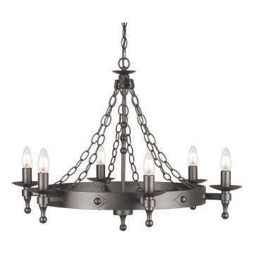 Elstead - Csillár láncon WARWICK 6xE14/60W/230V