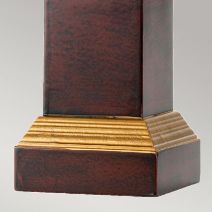 Elstead - Asztali lámpa LOUVIERS 1xE27/60W/230V