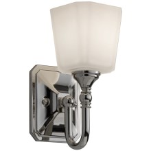 Elstead FE-CONCORD1-BATH - LED Fürdőszobai fali lámpa CONCORD 1xG9/3W/230V IP44