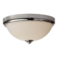 Elstead FE-MALIBU-F-BATH - Fürdőszobai mennyezeti lámpa MALIBU 1xE27/60W/230V IP44