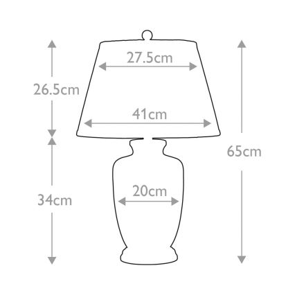 Elstead - Asztali lámpa GOLD BIRDS 1xE27/60W/230V
