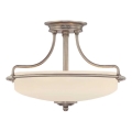 Elstead - GRIFFIN 3xE27/100W/230V mennyezeti lámpa matt króm