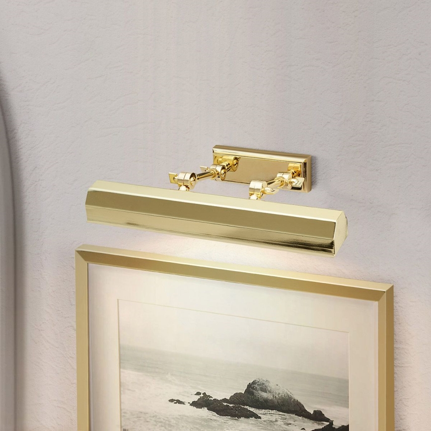 Elstead - Képmegvilágító CHAWTON 2xE14/40W/230V arany