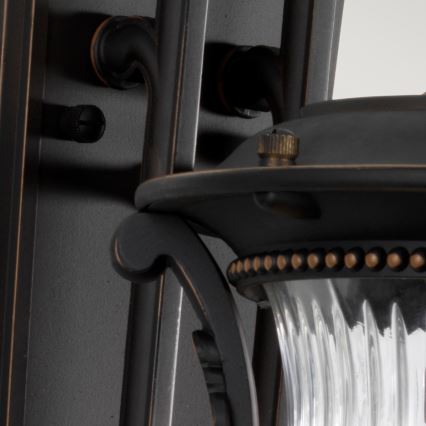 Elstead KL-LUVERNE2-M - Kültéri fali lámpa LUVERNE 1xE27/100W/230V IP44