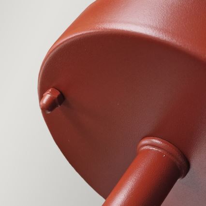 Elstead - Kültéri fali lámpatest KLAMPENBORG 1xE27/60W/230V IP44 piros