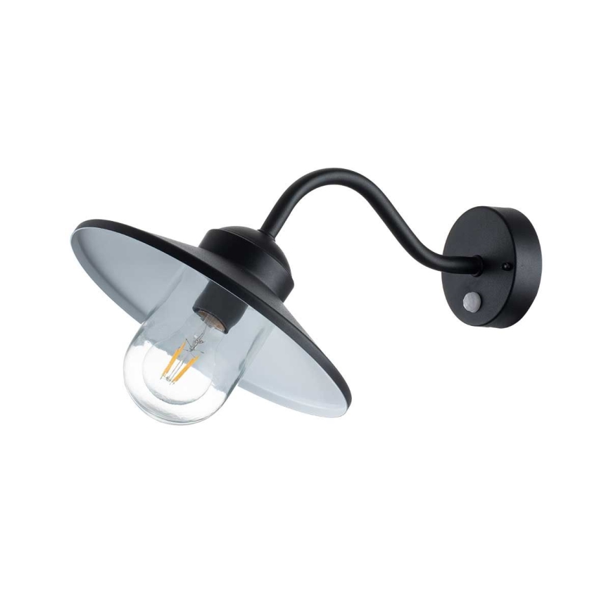 Elstead - Kültéri fali lámpa érzékelővel KLAMPENBORG 1xE27/60W/230V IP44