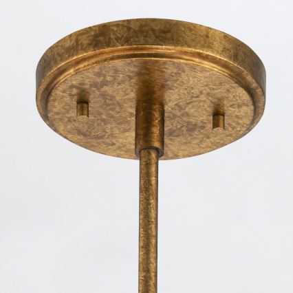 Elstead - KRISTY rudas csillár 4xE27/40W/230V, rézszínű