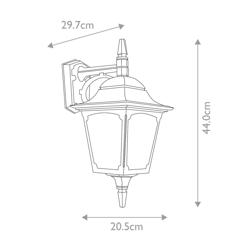 Elstead - Kültéri fali lámpa CHAPEL 1xE27/100W/230V IP44