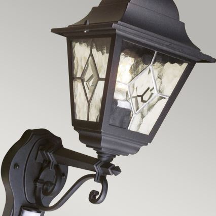 Elstead - Kültéri fali lámpa érzékelővel NORFOLK 1xE27/100W/230V IP43