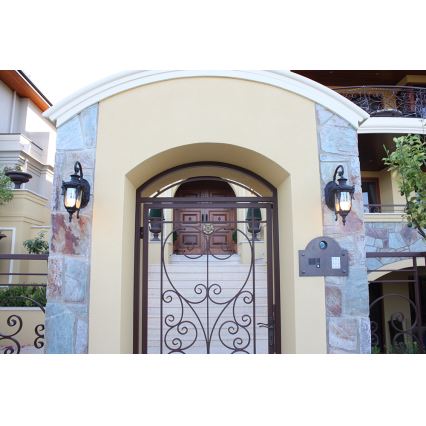 Elstead - Kültéri fali lámpa PHILADELPHIA 1xE27/100W/230V IP44