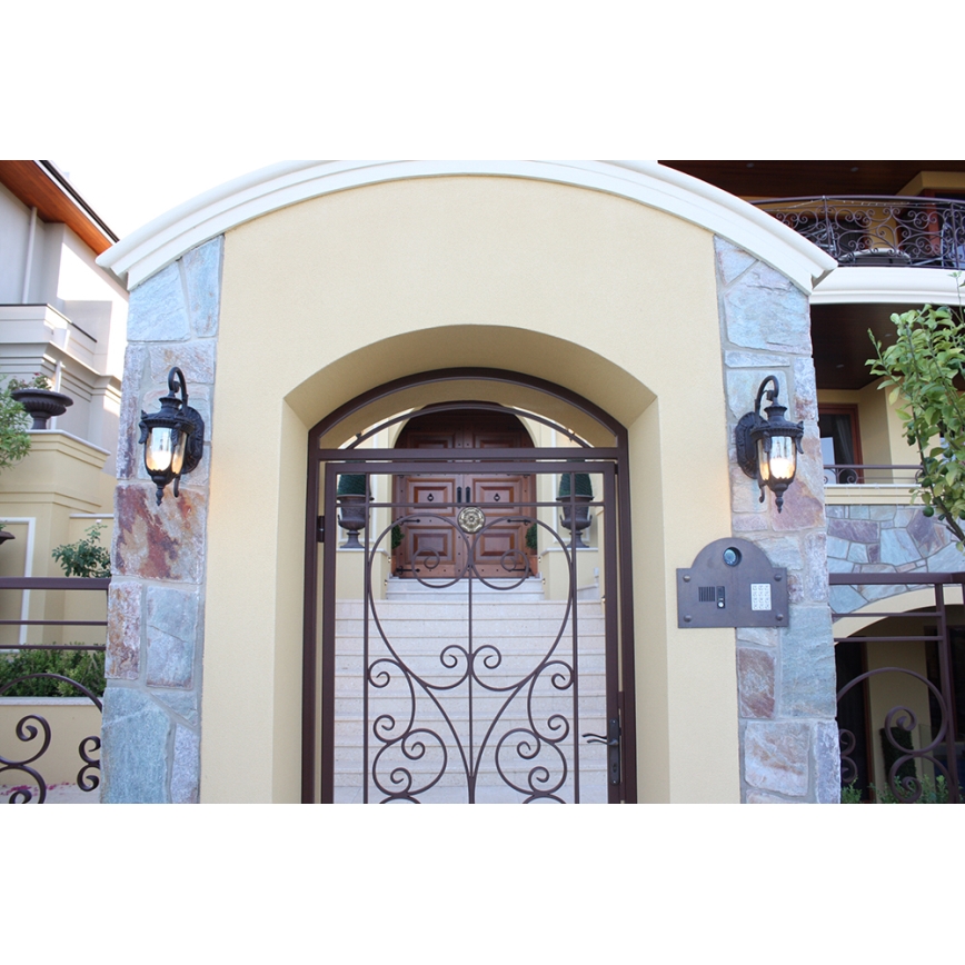 Elstead - Kültéri fali lámpa PHILADELPHIA 1xE27/100W/230V IP44