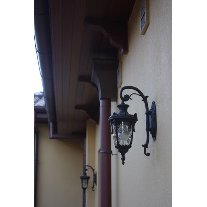 Elstead - Kültéri fali lámpa PHILADELPHIA 1xE27/100W/230V IP44