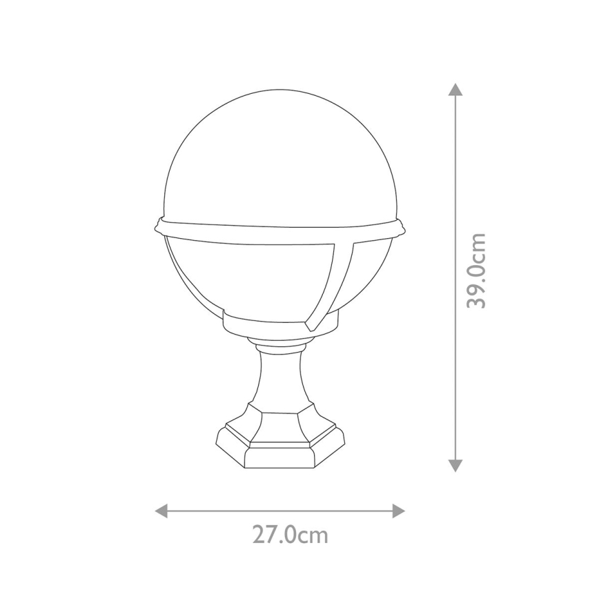Elstead - Kültéri lámpa GLENBEIGH 1xE27/100W/230V IP44