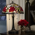 Elstead - LARISSA Tiffany asztali lámpa 2xE27/60W/230V