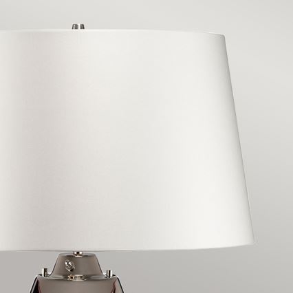 Elstead - LED Asztali lámpa LENA 1xE27/40W/230V + 1xGU10/7W 74 cm rózsaszín/fehér