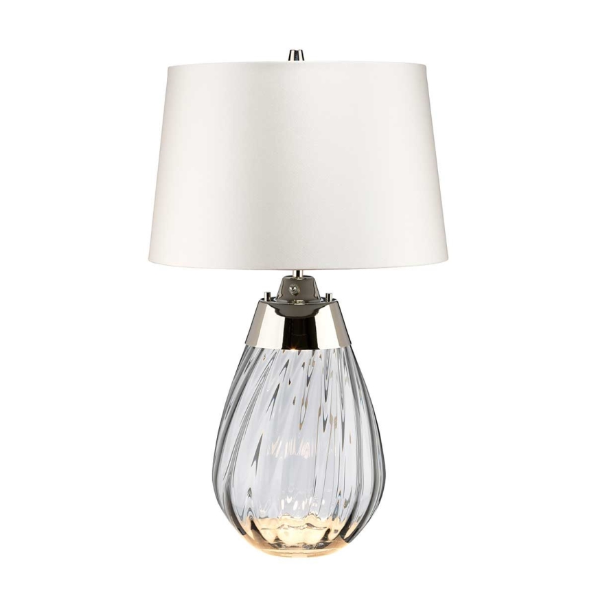 Elstead - LED Asztali lámpa LENA 1xE27/60W/230V + 1xGU10/7W 60,5 cm fehér