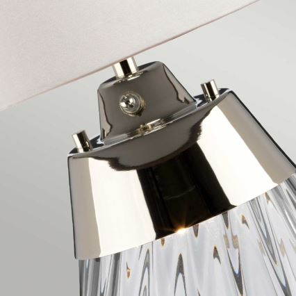 Elstead - LED Asztali lámpa LENA 1xE27/60W/230V + 1xGU10/7W 60,5 cm fehér
