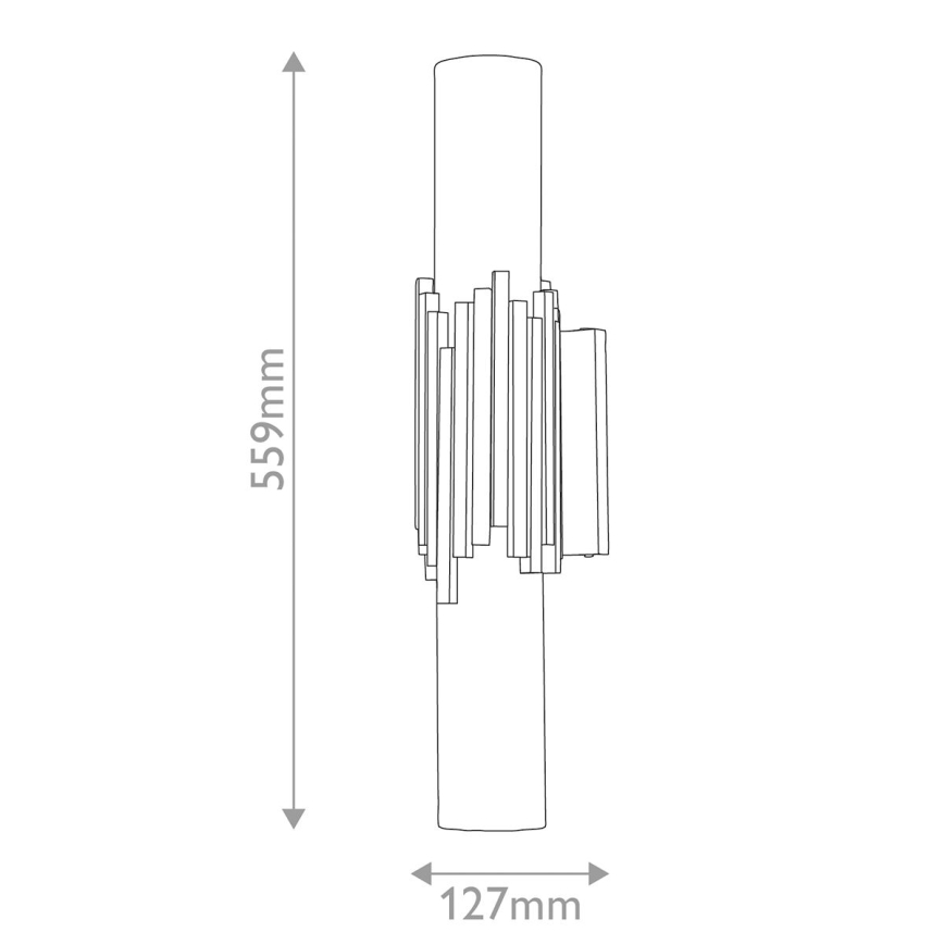 Elstead - LED fürdőszobai fali lámpa MARVELE 2xG9/4W/230V IP44