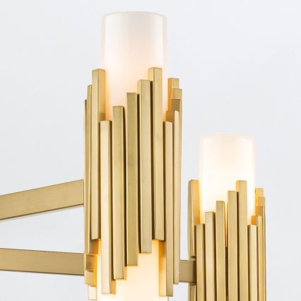 Elstead - Rúdcsillár MARVELE 10xE14/40W/230V aranyszínű