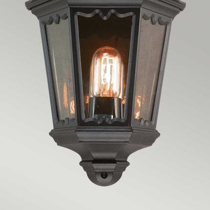 Elstead - MEDSTEAD kültéri fali lámpatest 1xE27/60W/230V IP44 fekete