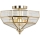 Elstead OLD-PARK-PB - Mennyezeti lámpa OLD PARK 2xE27/60W/230V arany