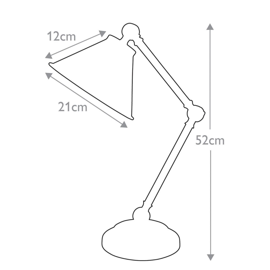 Elstead - Asztali lámpa PROVENCE ELEMENT 1xE27/60W/230V szürke