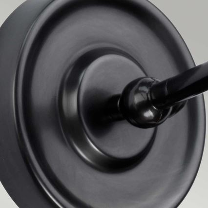 Elstead - Fali lámpa PROVENCE 1xE27/60W/230V fekete